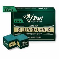Мел Startbilliards 4 звезды зеленый (12 шт)