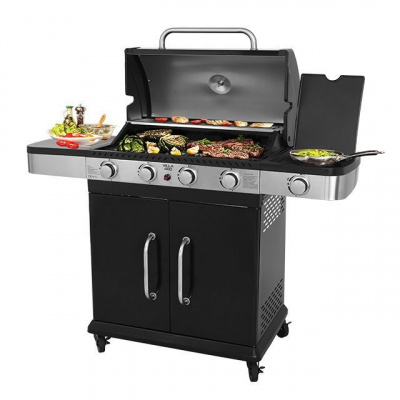 Гриль газовый Bellagio Villa 400 Black